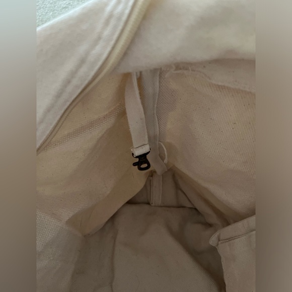 Canvas bag with zipper. Weekender - Picture 6 of 8